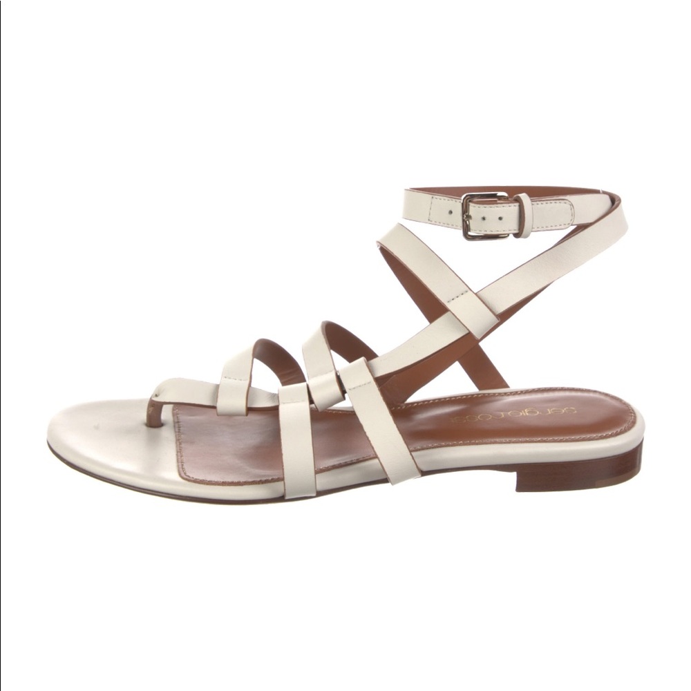 Sergio Rossi Leather Sandals 6.5